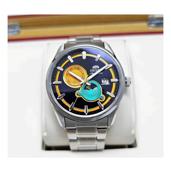 Orient Stretto Day & Night Limited Edition Ra-Ak0316l30b Erkek Kol Saati - Görsel 3