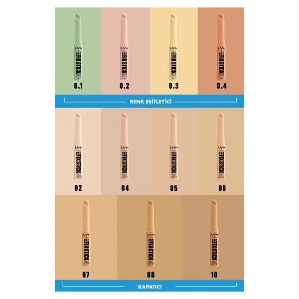 Nyx Professional Makeup Pro Fix Stick Kapatıcı 06 Natural Kremsi Yapı İle Kolay Uygulama - Görsel 7