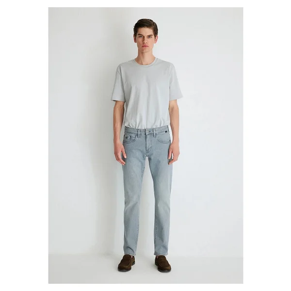 Mavi Marcus Lux Black 00351-86548 Açık Mavi Erkek Straight Jean - Görsel 2