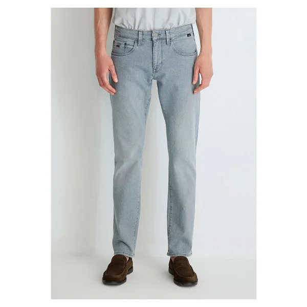 Mavi Marcus Lux Black 00351-86548 Açık Mavi Erkek Straight Jean - Görsel 3