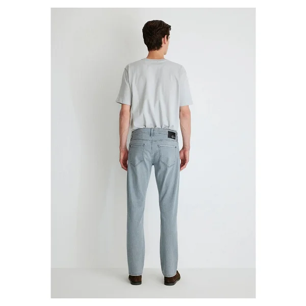 Mavi Marcus Lux Black 00351-86548 Açık Mavi Erkek Straight Jean - Görsel 4