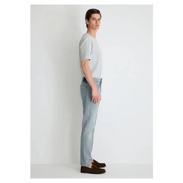 Mavi Marcus Lux Black 00351-86548 Açık Mavi Erkek Straight Jean - Görsel 5