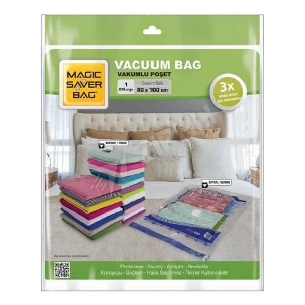Magic Saver Bag Tekli XXL Vakumlu Poşet - Görsel 2