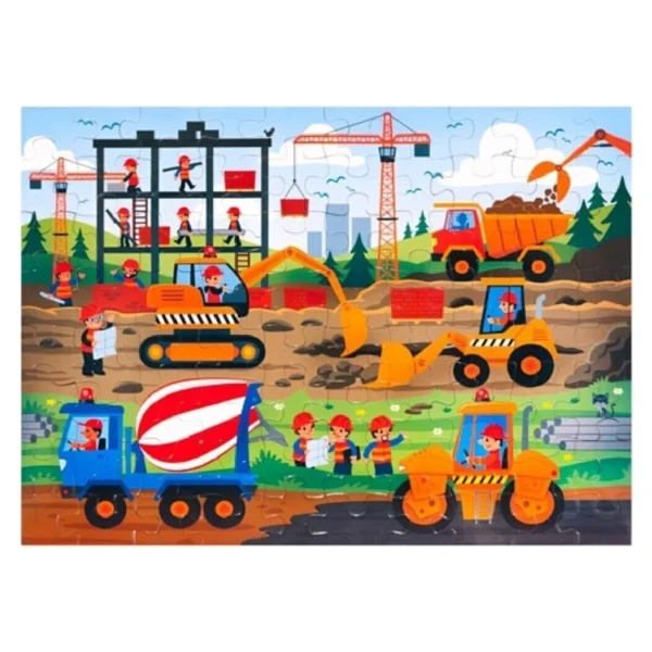 Eolo İnşaat Alanı 80 Parça Yer Puzzle - Görsel 3