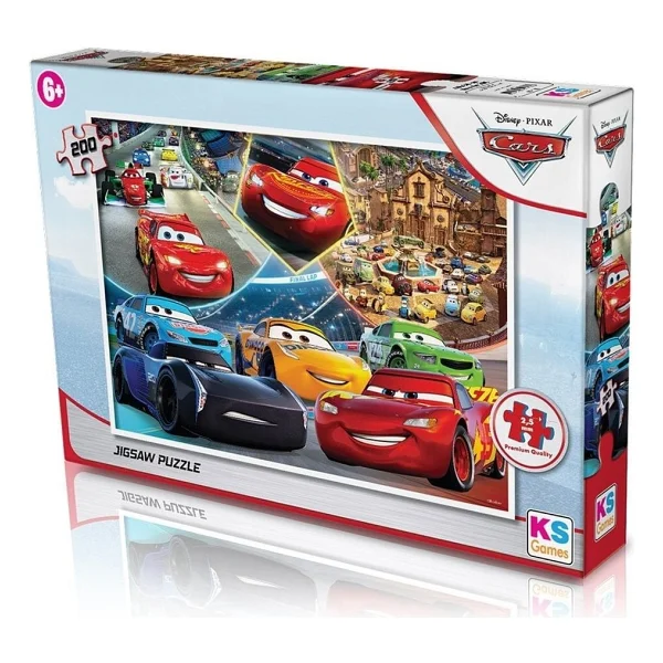 Ks Games Cars Puzzle 200 Parça Cr113 - Görsel 3