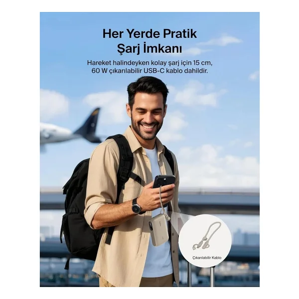 Belkin Boostcharge Bpb027hqsd Kum 10000 mAh Hızlı Şarj Powerbank - Görsel 5