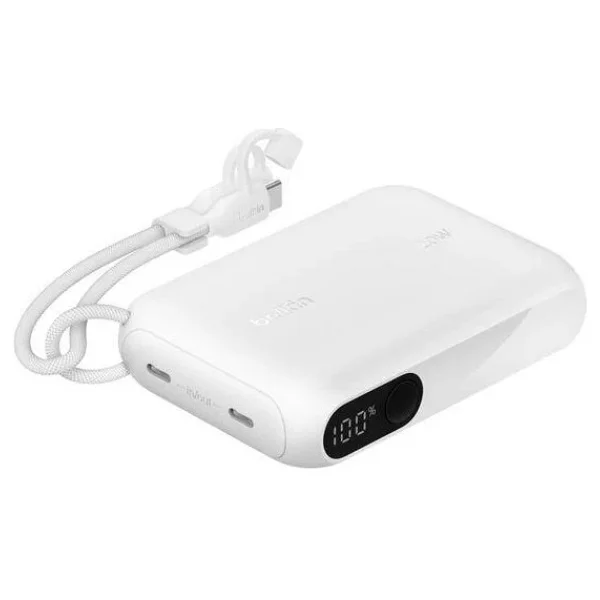 Belkin BoostCharge BPB027HQWH Beyaz 10000 mAh Hızlı Şarj Powerbank