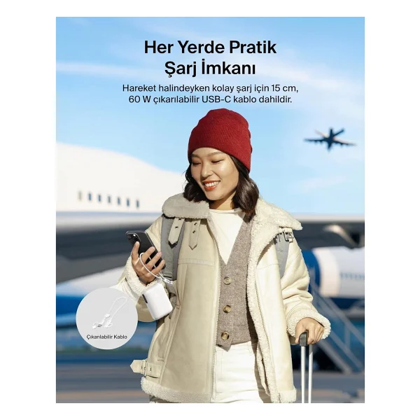 Belkin Boostcharge Bpb027hqwh Beyaz 10000 mAh Hızlı Şarj Powerbank - Görsel 5