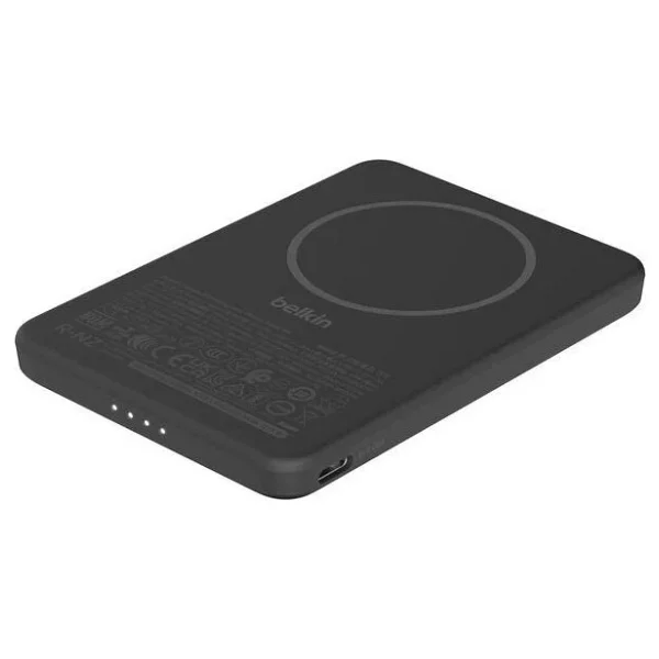 Belkin BoostCharge Slim BPD010HQBK Siyah 5000 mAh MagSafe Powerbank - Görsel 3