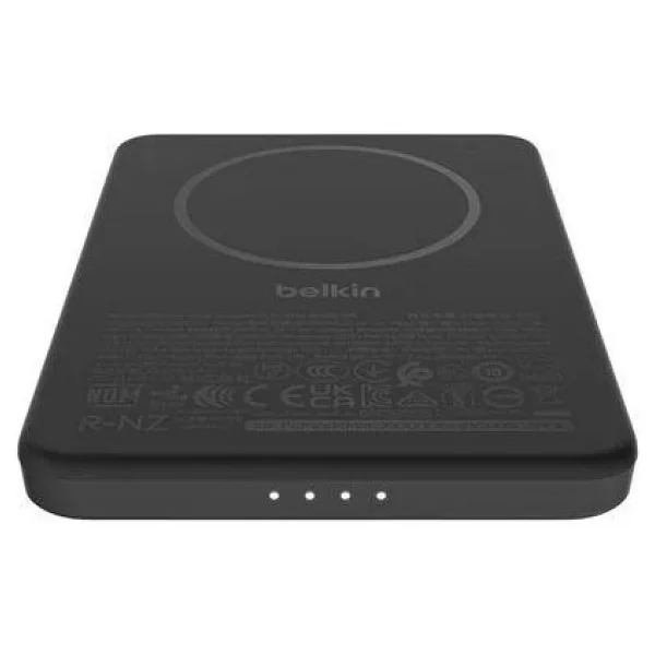 Belkin BoostCharge Slim BPD010HQBK Siyah 5000 mAh MagSafe Powerbank - Görsel 4