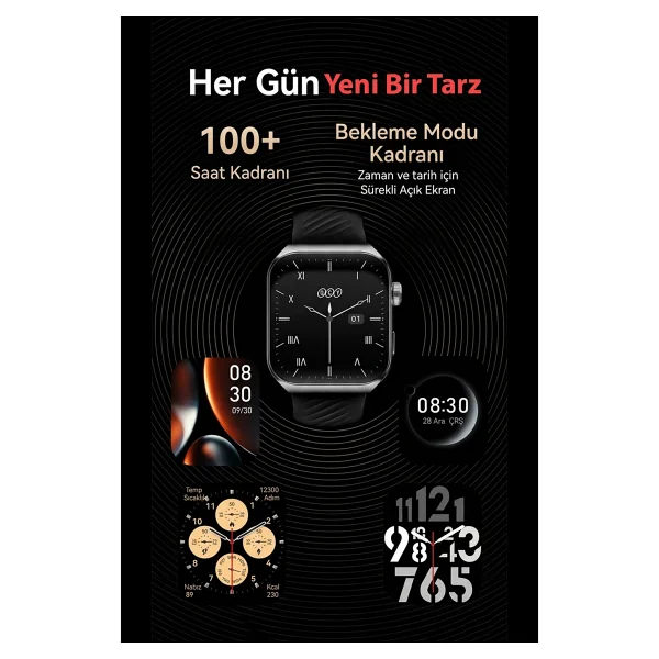 Temiz Qcy Watch Gs2 Akıllı Saat - Görsel 3