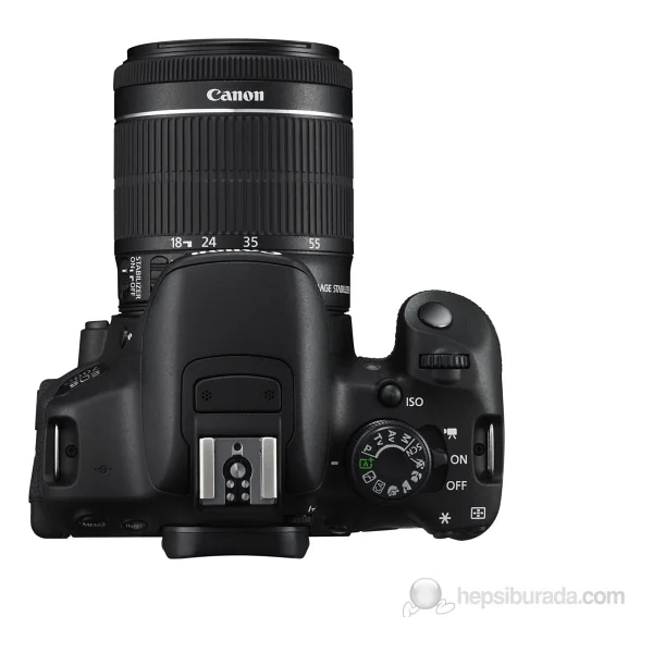 Canon Eos 700d + 18-55mm Lens Dslr Fotoğraf Makinesi - Görsel 2