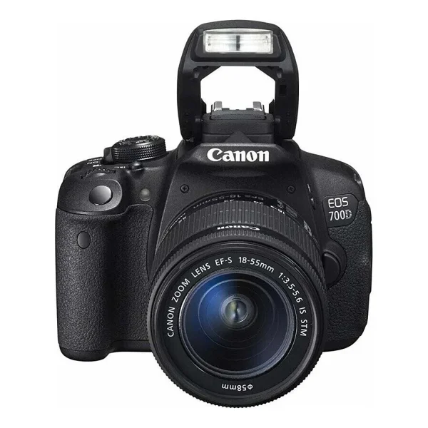 Canon Eos 700d + 18-55mm Lens Dslr Fotoğraf Makinesi - Görsel 4