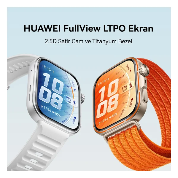 Huawei Watch Fit 5 Pro Beyaz Akıllı Saat - Görsel 6