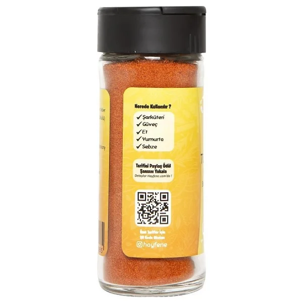 Hayfene Tütsülenmiş Acı Kırmızı Biber 45 Gr - Görsel 4