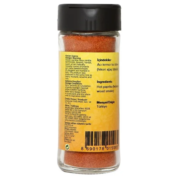 Hayfene Tütsülenmiş Acı Kırmızı Biber 45 Gr - Görsel 5