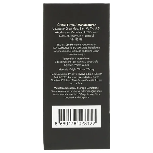 Hayfene 20 Ml Vanilya Ekstratlı Özütü - Görsel 7