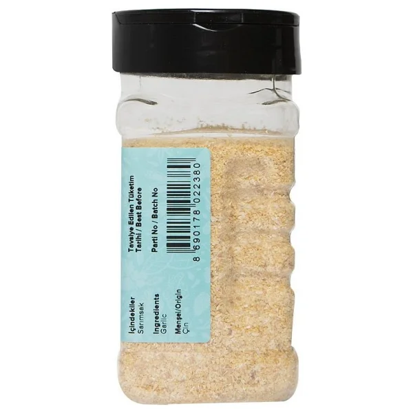 Hayfene Sarımsak Granül 180 G Katkısız Renklendiricisiz Taze Öğütülmüş Doğal Ürün - 180 Gr - Görsel 6