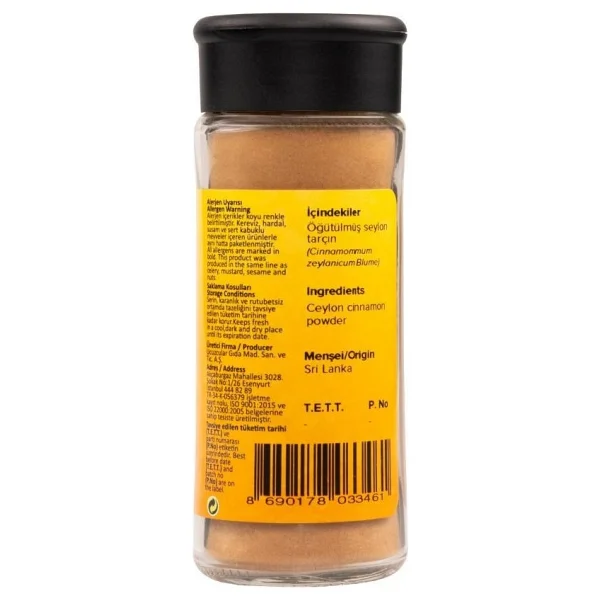 Hayfene Seylon (Seylan) Tarçın Öğütülmüş 35 G - Görsel 4