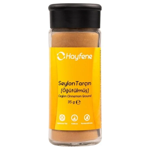 Hayfene Seylon (Seylan) Tarçın Öğütülmüş 35 G - Görsel 6