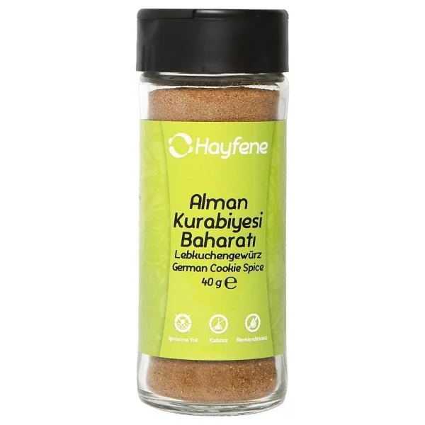 Hayfene Alman Kurabiyesi Baharatı Lebkuchengewürz 40 Gr - Görsel 9