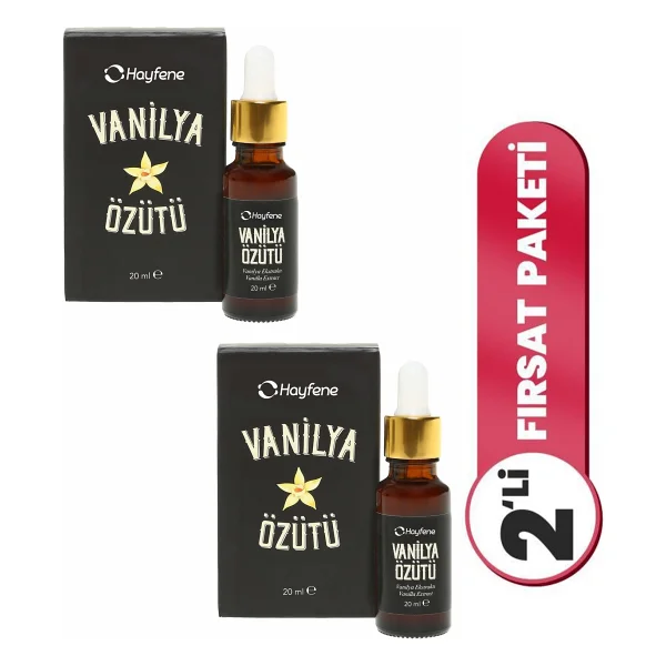 Hayfene Vanilya Özütü 20 mL - 2'li Set - Görsel 5