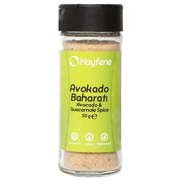Hayfene Avokado Ve Guacamole Baharatı 50 Gr - Görsel 6