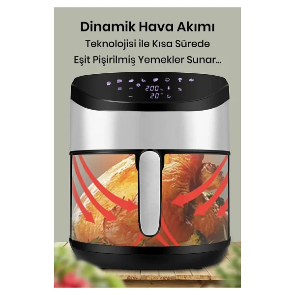 Goldmaster Foodfry 6.2 Lt Yağsız Fritöz - Görsel 5