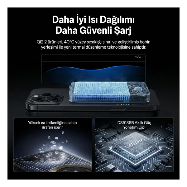 Bix Pb121 Bej 10000 mAh Hızlı Şarj Magsafe Powerbank - Görsel 7