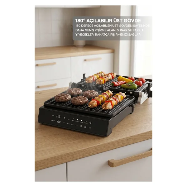 Sinbo Ssm-2596 2000 W Izgara Ve Tost Makinesi - Görsel 7