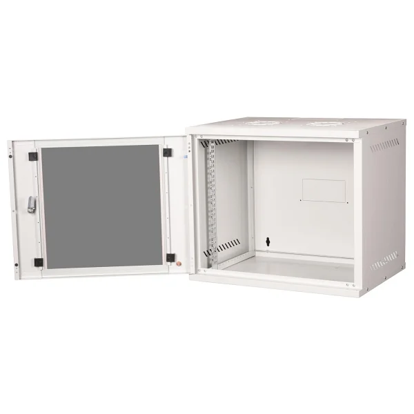 Lande - 9u 19" Cam Kapaklı Duvar Tipi Rack Kabinet Genişlik: 544 Mm Derinlik: 400 Mm Açık Gri Demonte - Görsel 3