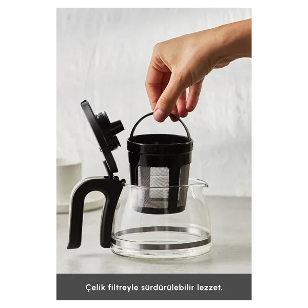 Karaca Just Coffee Aroma 2in1 Marine Çay Ve Filtre Kahve Makinesi - Görsel 6