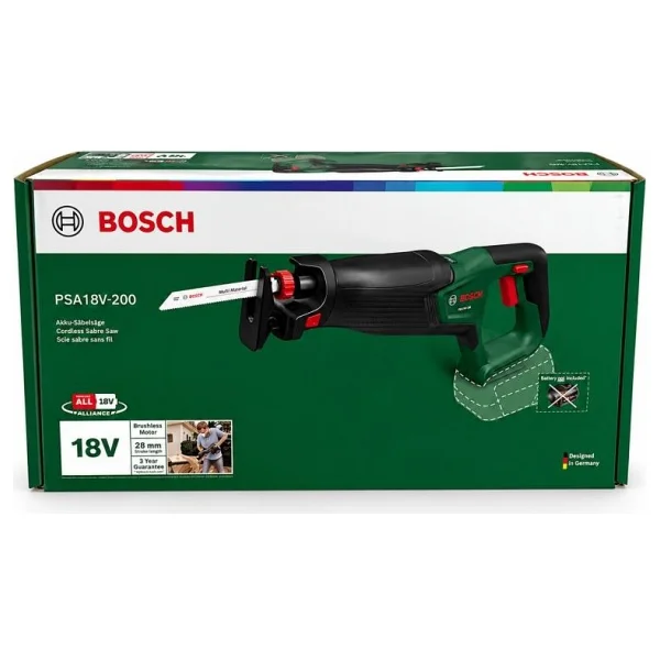 Bosch Psa 18v-200 Aküsüz Tilki Kuyruğu Testere - Görsel 3