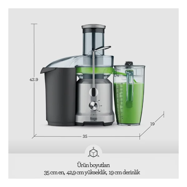 Sage Bje430 Sıl 1250 W Katı Meyve Sıkacağı - Görsel 3