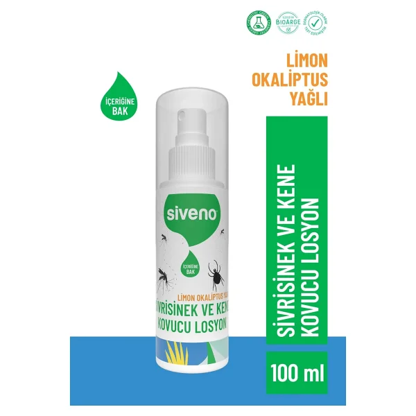Siveno Sivrisinek Ve Kene Kovucu Sprey Krem 100 Ml - Görsel 3