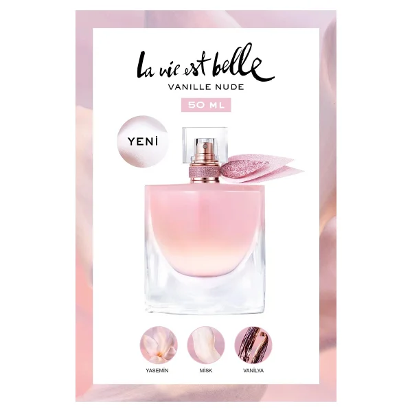 Lancome La Vie Est Belle Vanille Nude Edp 50 Ml Kadın Parfüm - Görsel 6