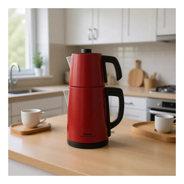 Tefal Tea Expert Deluxe Kırmızı 1650 W Çelik Demlikli Çay Makinesi - Görsel 7