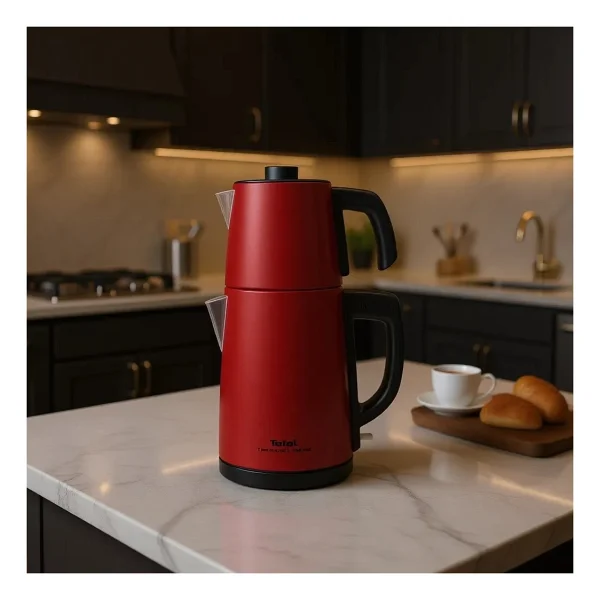 Tefal Tea Expert Deluxe Kırmızı 1650 W Çelik Demlikli Çay Makinesi - Görsel 9