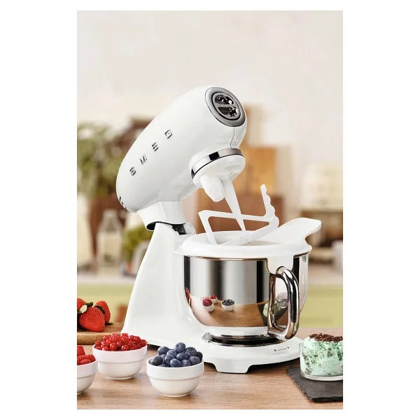 Smeg Smf03wheu Beyaz 800 W 4.8 Lt Hamur Yoğurma Makinesi - Görsel 10