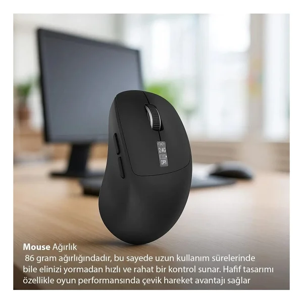 Inca Iwm-397t Şarjlı Optik Kablosuz Mouse - Görsel 8