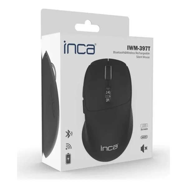 Inca Iwm-397t Şarjlı Optik Kablosuz Mouse - Görsel 9