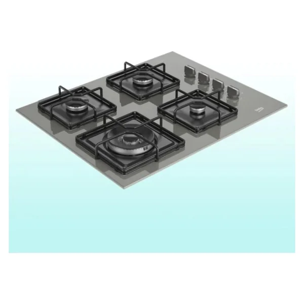 Beko Bocd K 6510 Ewg Wok Gözlü Ankastre Gri Cam Tablalı Ocak - Görsel 6