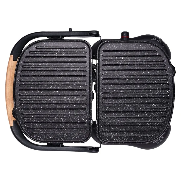 Korkmaz Castron A324-14 Siyah Ahşap 1800 W Tost Makinesi - Görsel 4