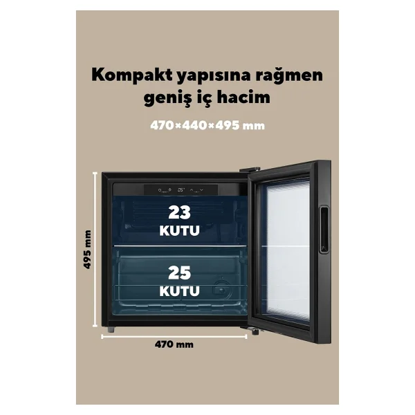 Kumtel Hmb-60 Büro Tipi Buzdolabı - Görsel 8