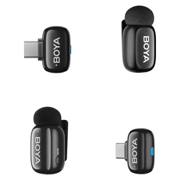 Boya Mini 2 AI Type-C Kablosuz Yaka Mikrofonu - Görsel 6