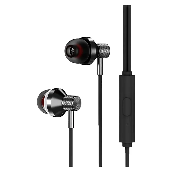 Linktech H28 Siyah Kablolu Kulak İçi Kulaklık - Görsel 2