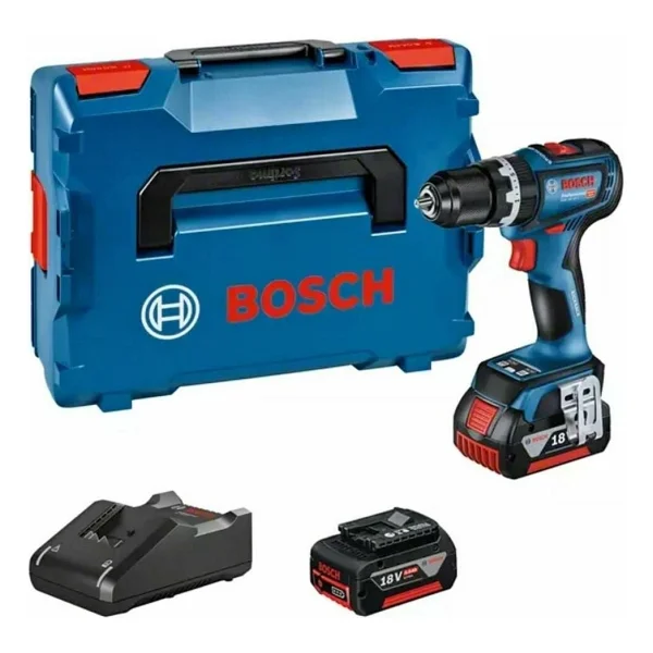 Bosch GSB 18V-90 C Çift Akülü 5 Ah Darbeli Matkap - Görsel 2