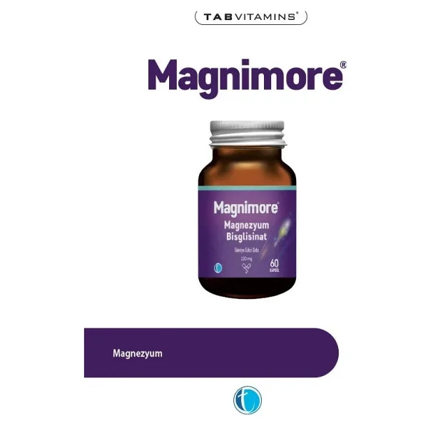 Magnimore Magnezyum Bisglisinat 60 Kapsül - Görsel 4