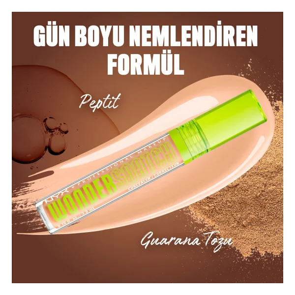 Nyx Professional Makeup Wonder Snatch Nemlendirme Etkili 06 Fair 10 Ml Likit Kapatıcı - Görsel 4