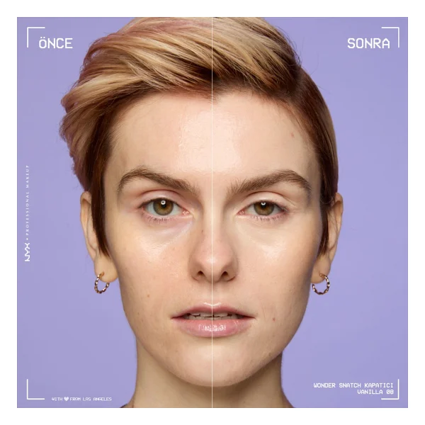 Nyx Professional Makeup Wonder Snatch Nemlendirme Etkili 08 Vanilla 10 Ml Likit Kapatıcı - Görsel 3